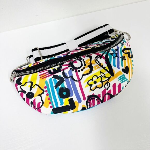 Brighton Handbags - Grafitti Love Cross Body Belt Bag Brighton